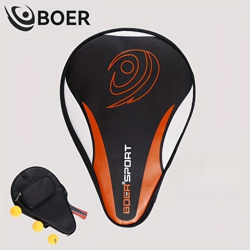 Table Tennis Machine - Portable Table Tennis Racket Case, Table