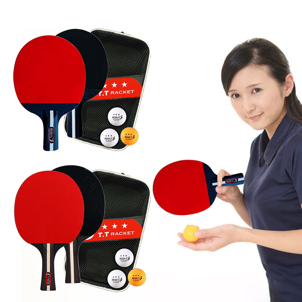 Table Tennis Kids - Table Tennis Racket 2 Rackets &