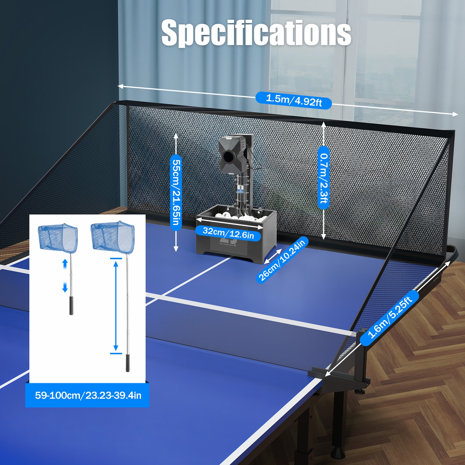 Table Tennis Robot with Net&10 - Table Tennis Zlc incelemesi ve fiyatı