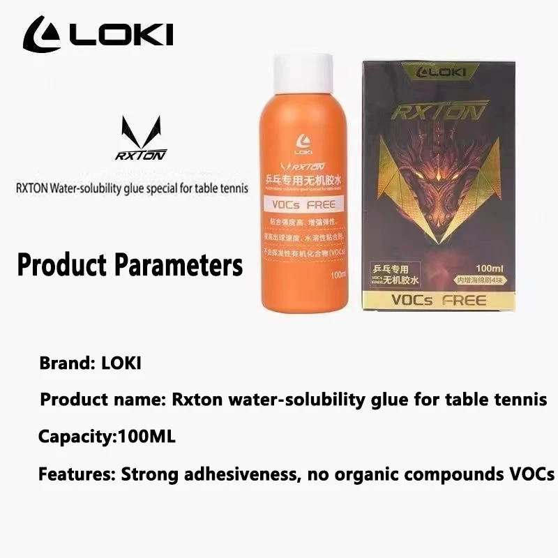 LOKI Waterbased Glue 100ml Wat - Table Tennis For Sale incelemesi ve fiyatı