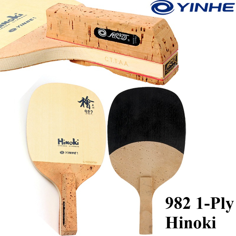 YINHE 982 1-Ply Solid Hinoki T - Table Tennis For Sale incelemesi ve fiyatı