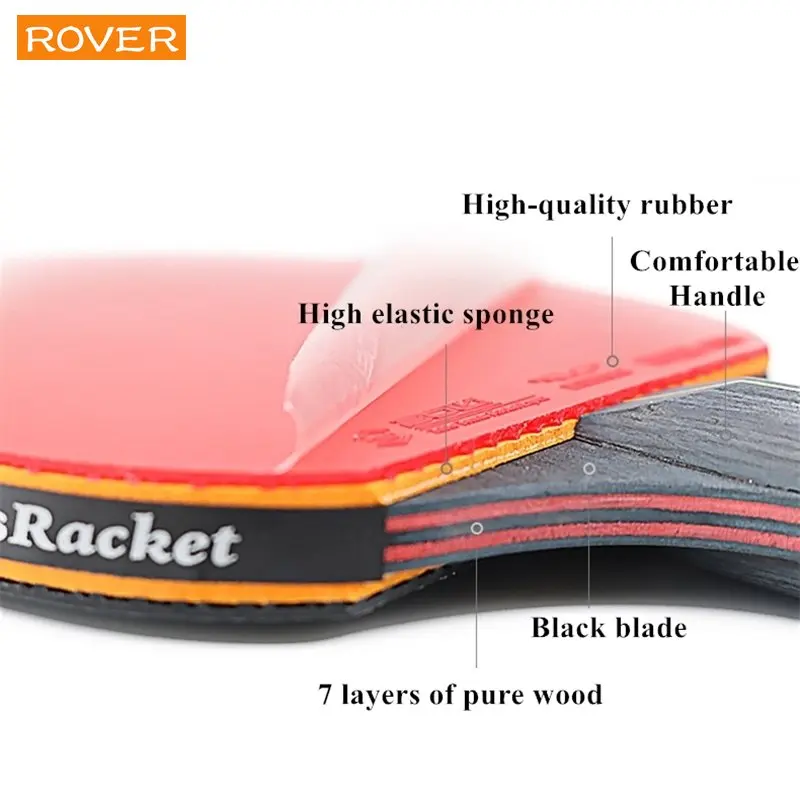 5/6 Star Table Tennis Racket 2 - Table Tennis Kids incelemesi ve fiyatı