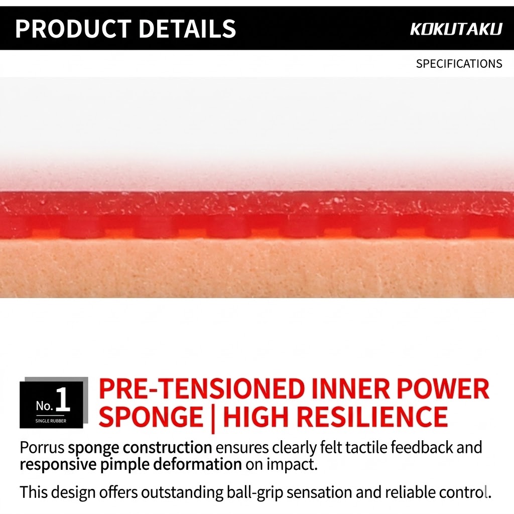 Kokutaku Sakura 868 Rubber Set - Table Tennis Machine incelemesi ve fiyatı