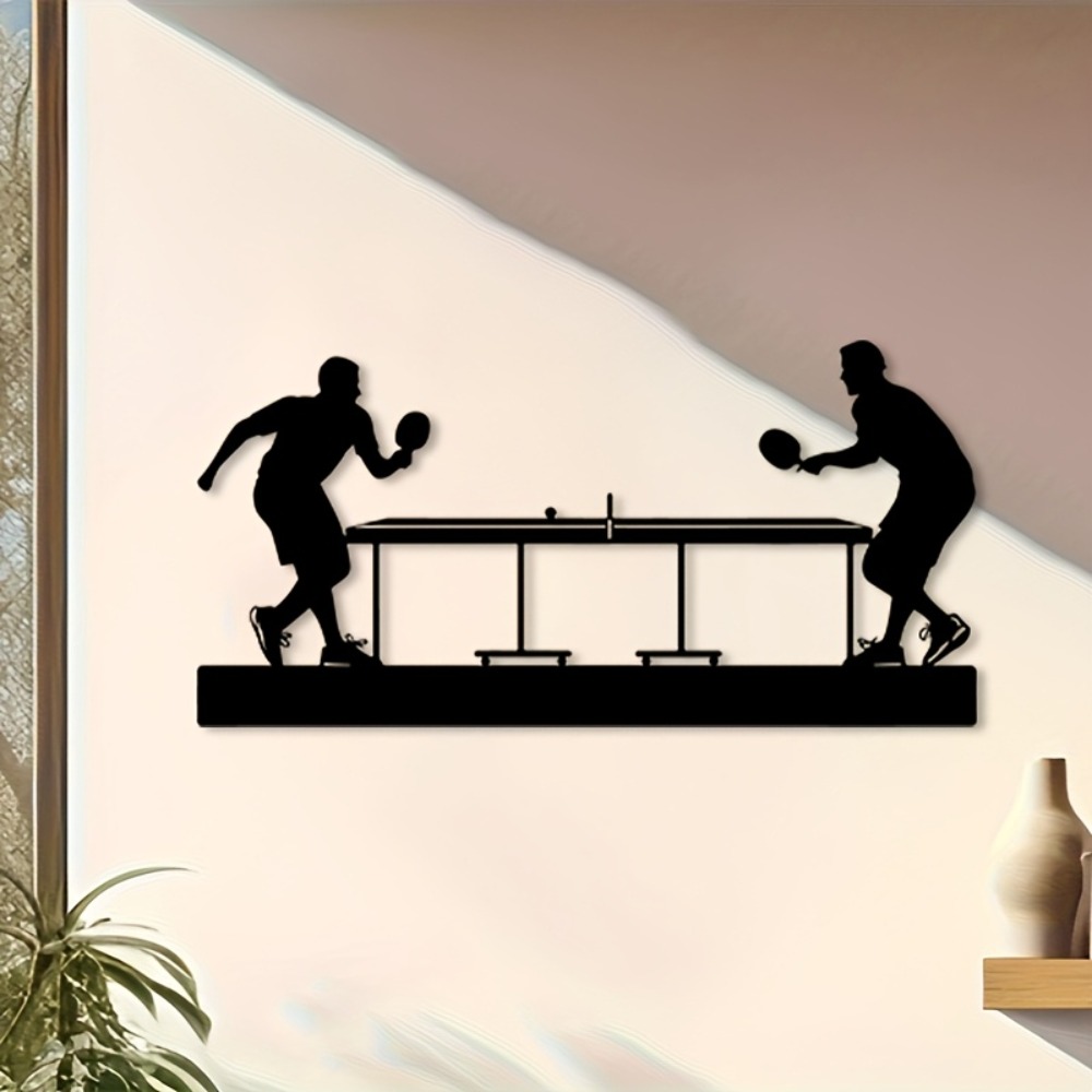 Iron Wall Art Table Tennis Pla - Table Tennis Athlete incelemesi ve fiyatı