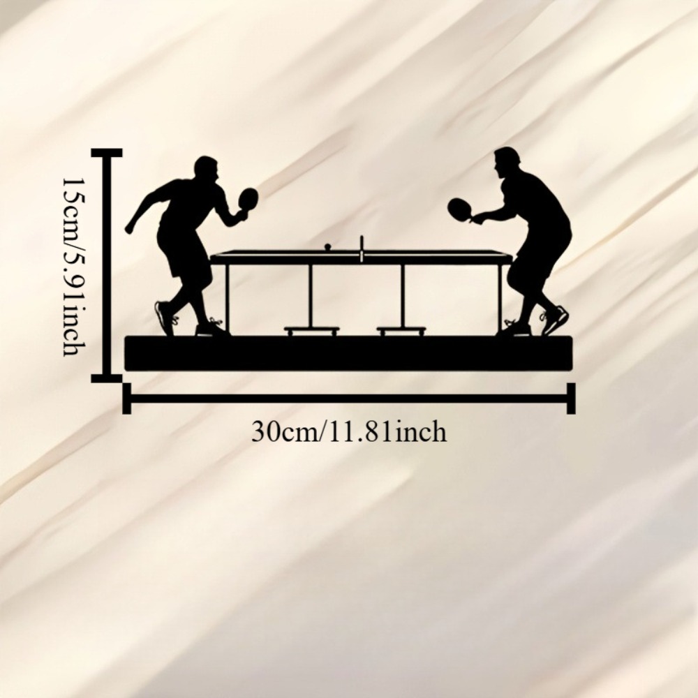 Iron Wall Art Table Tennis Pla - Table Tennis Athlete incelemesi ve fiyatı