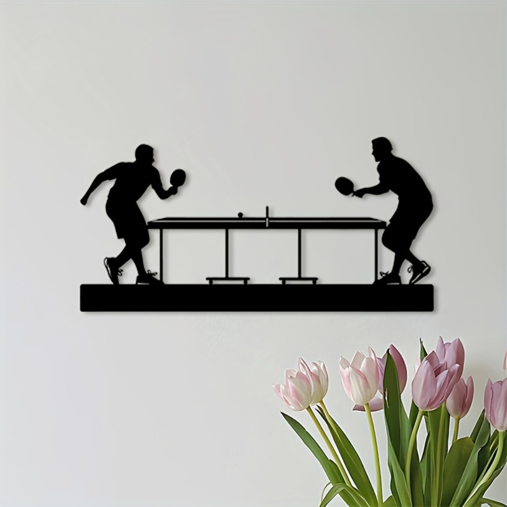 Iron Wall Art Table Tennis Pla - Table Tennis Athlete incelemesi ve fiyatı